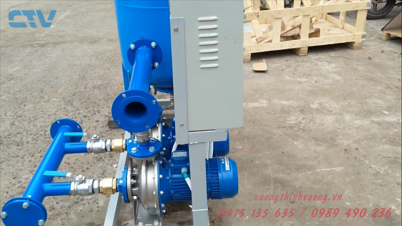 Lắp đặt hệ thống máy bơm tăng áp Stac 2 máy bơm (Hệ thống Booster)